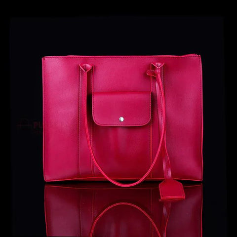 Leather Plain Tote Bags