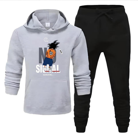 Printed Hoodie Tracksuit