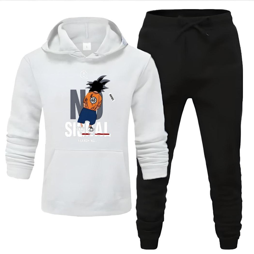 Printed Hoodie Tracksuit