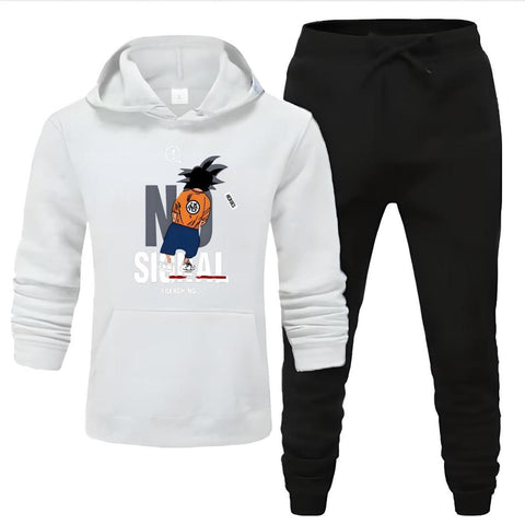 Printed Hoodie Tracksuit