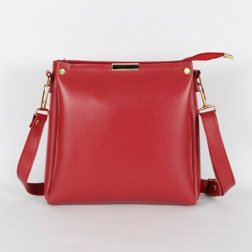 Rexine Plain Hand Bag