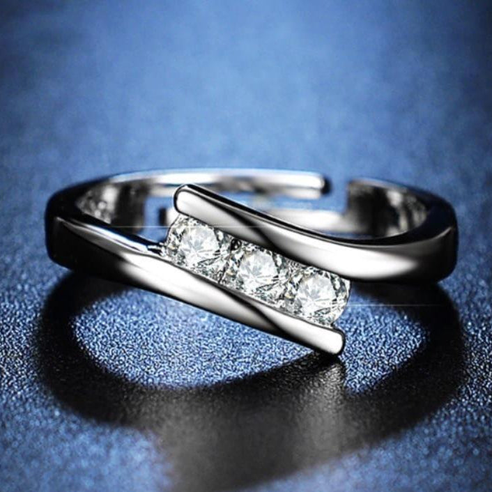 Zircon Adjustable Ring