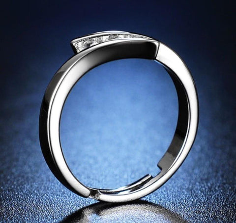 Zircon Adjustable Ring