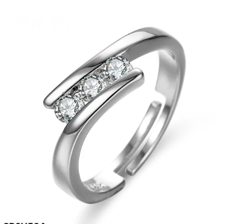 Zircon Adjustable Ring
