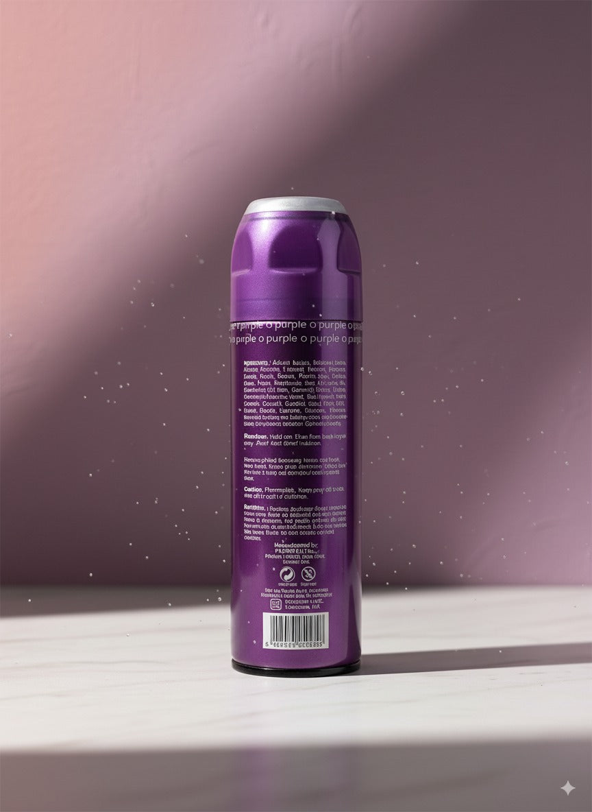 Body Spray in Purple