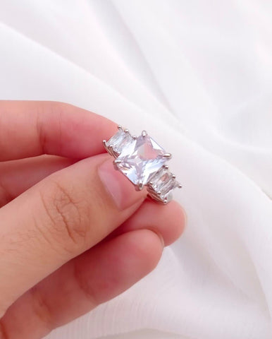 Modern Silver Ring