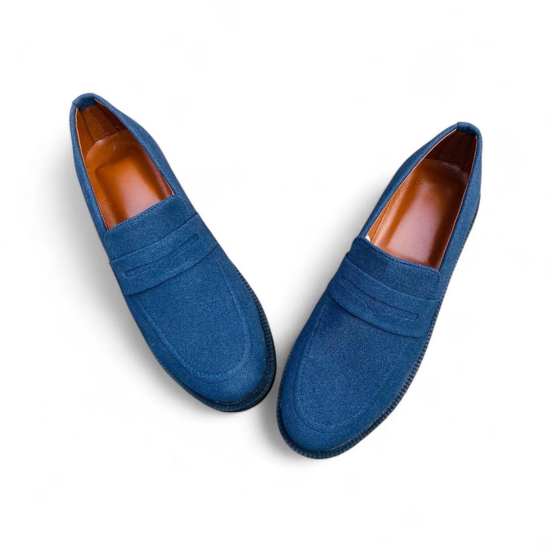 Casual Blue Synthetic