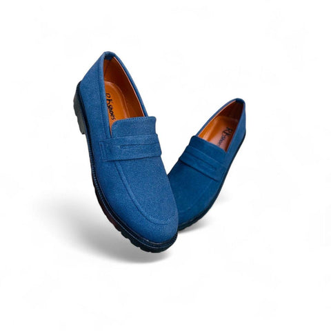 Casual Blue Synthetic