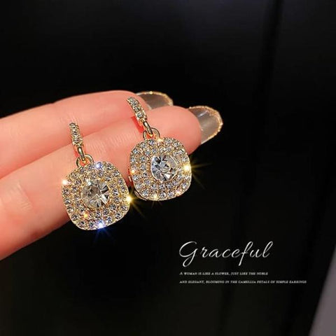 Korean Zircon Earrings