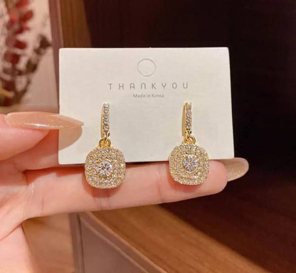 Korean Zircon Earrings