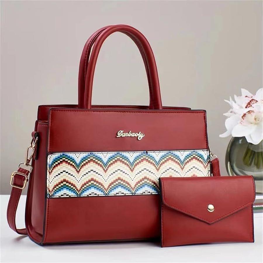 Girl's Rexine Printed Bag