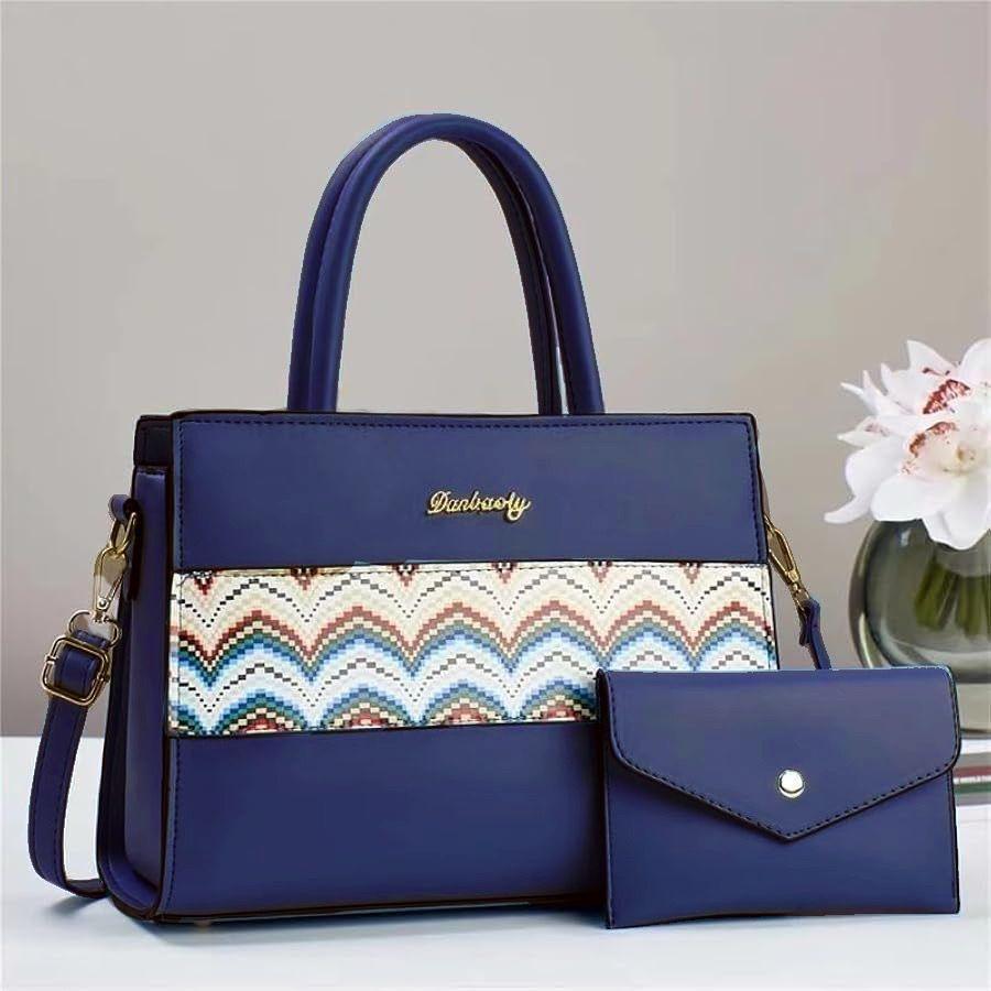 Girl's Rexine Printed Bag