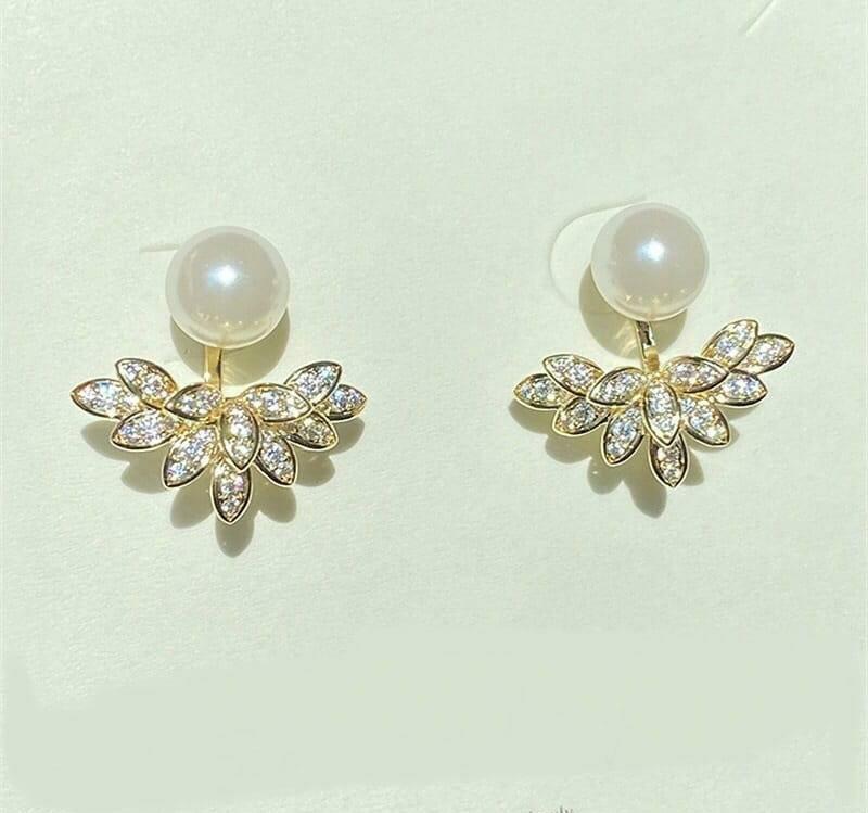 Round Silver Studs