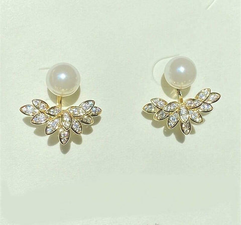 Round Silver Studs