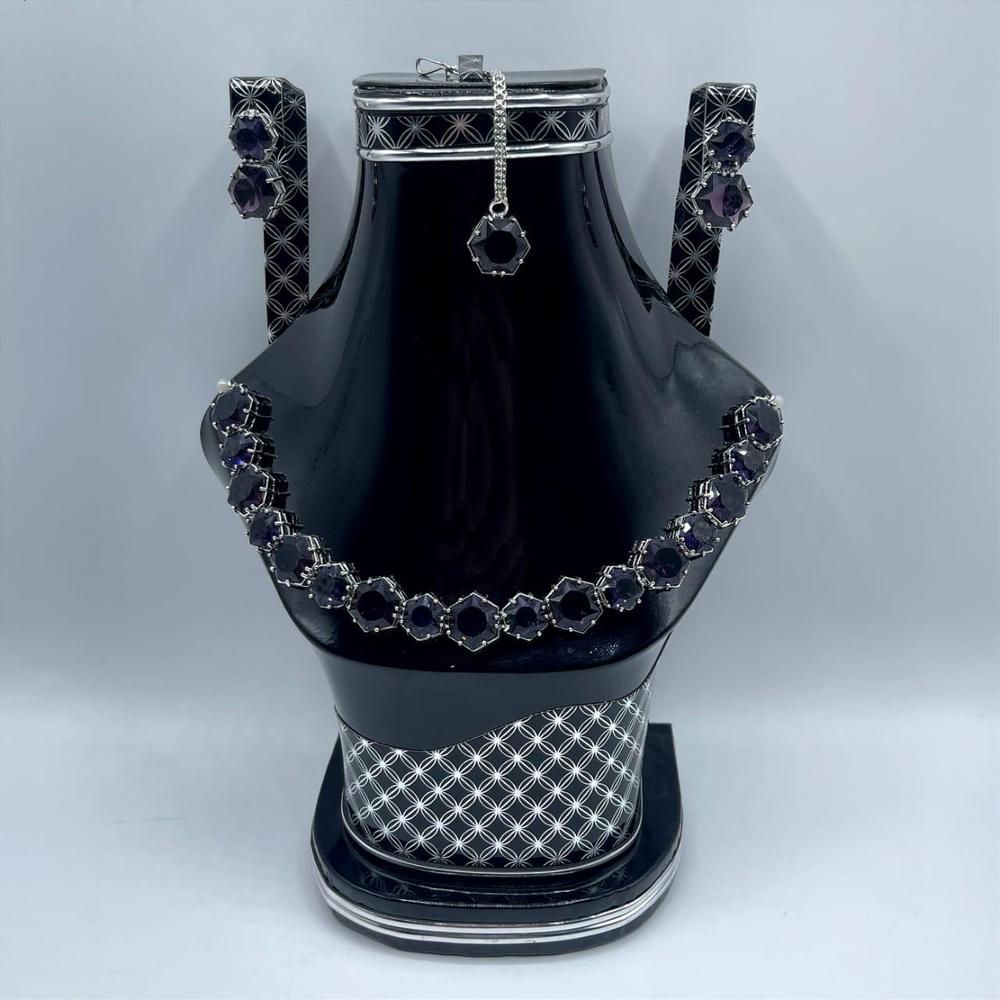 Silver Plated Necklace Set