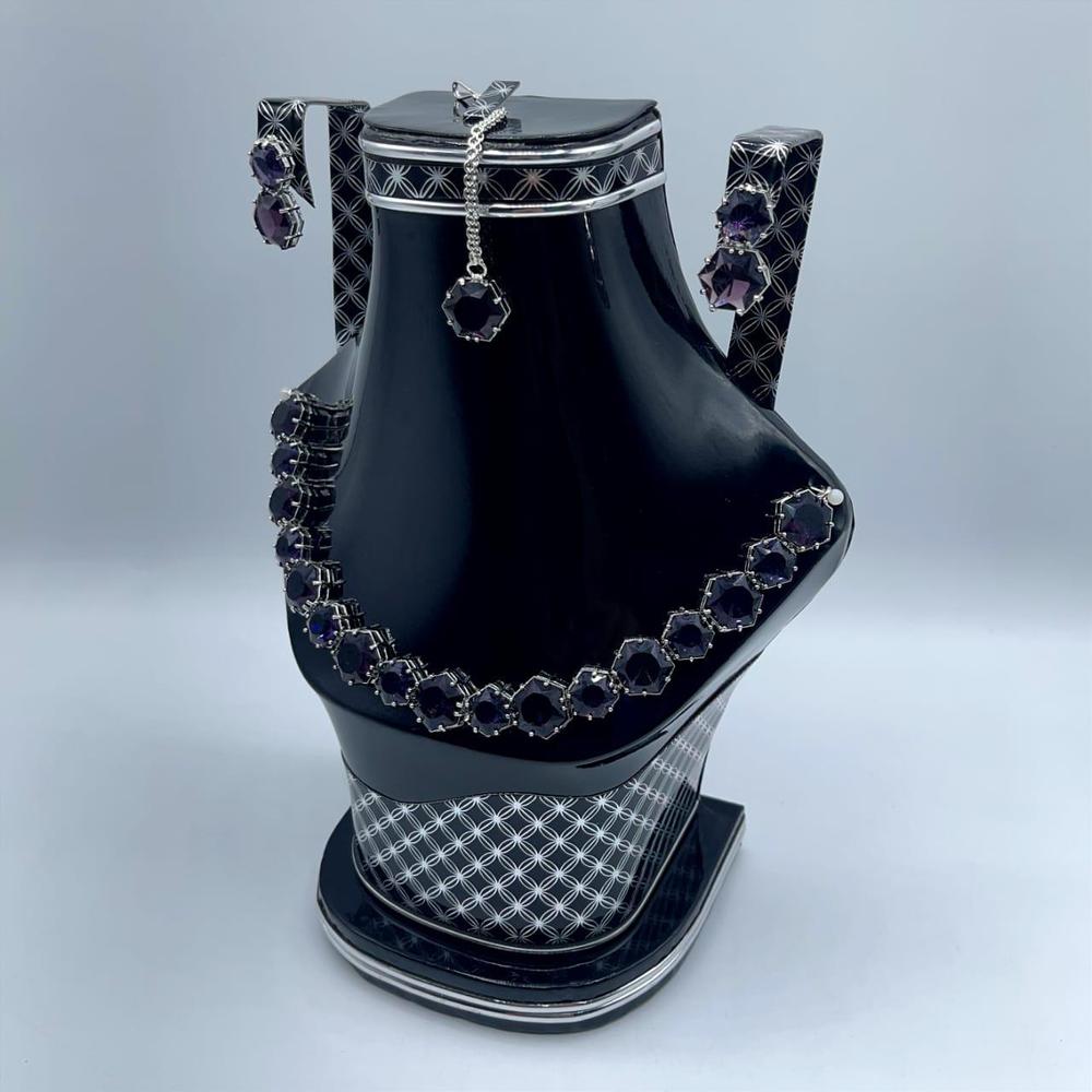 Silver Plated Necklace Set