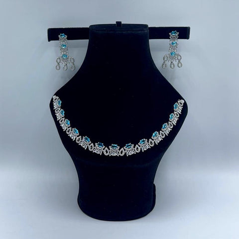 Silver Plated Necklace Set
