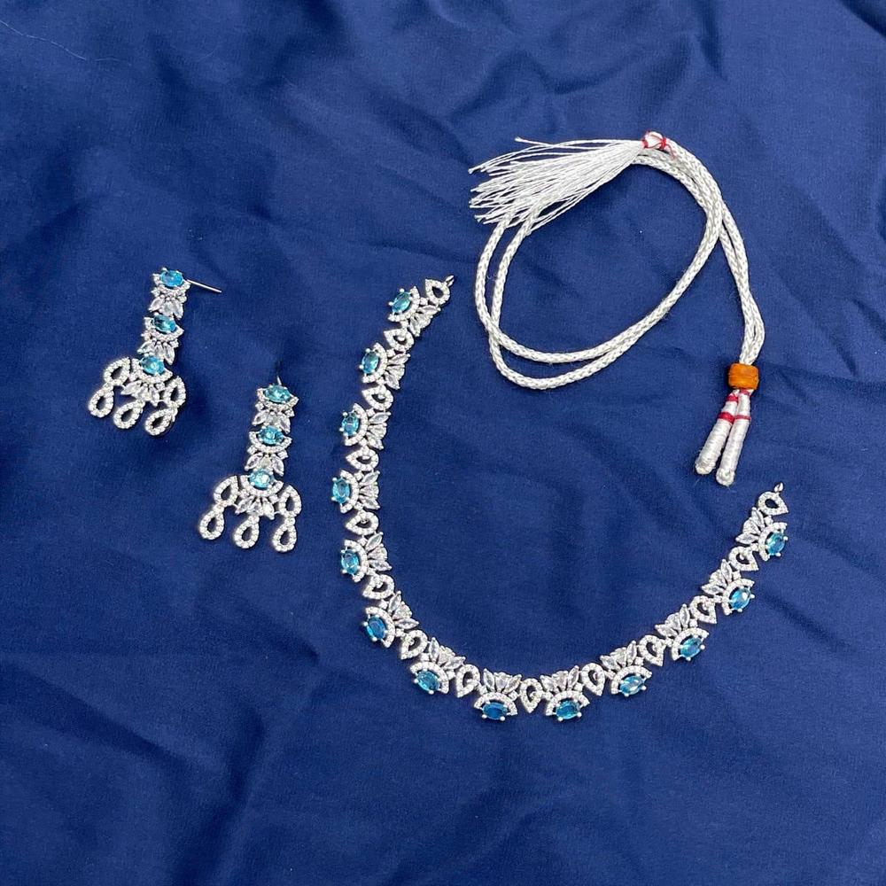 Silver Plated Necklace Set