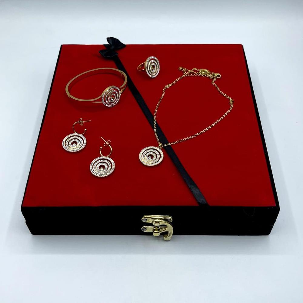 Golden Plated Necklace Set