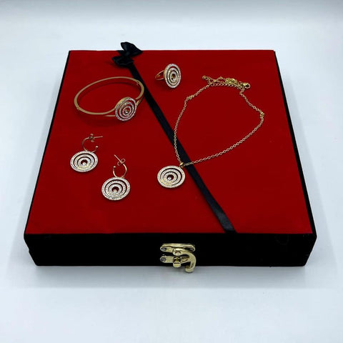 Golden Plated Necklace Set