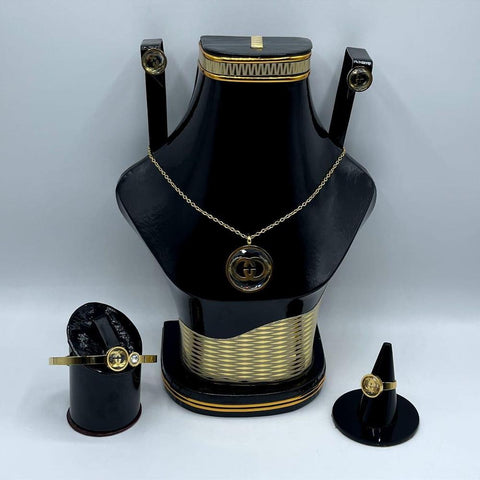 Golden Plated Necklace Set