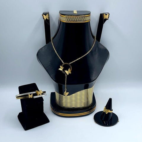 Golden Plated Necklace Set