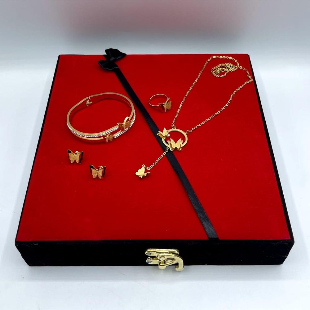 Golden Plated Necklace Set