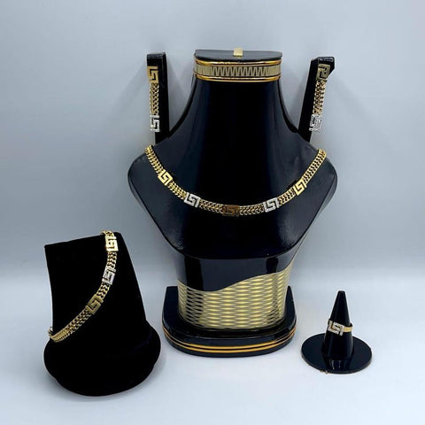 Golden Plated Necklace Set