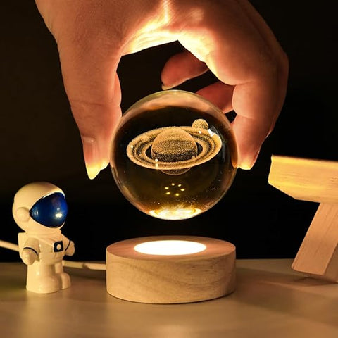 3D Crystal Ball teble Lamp